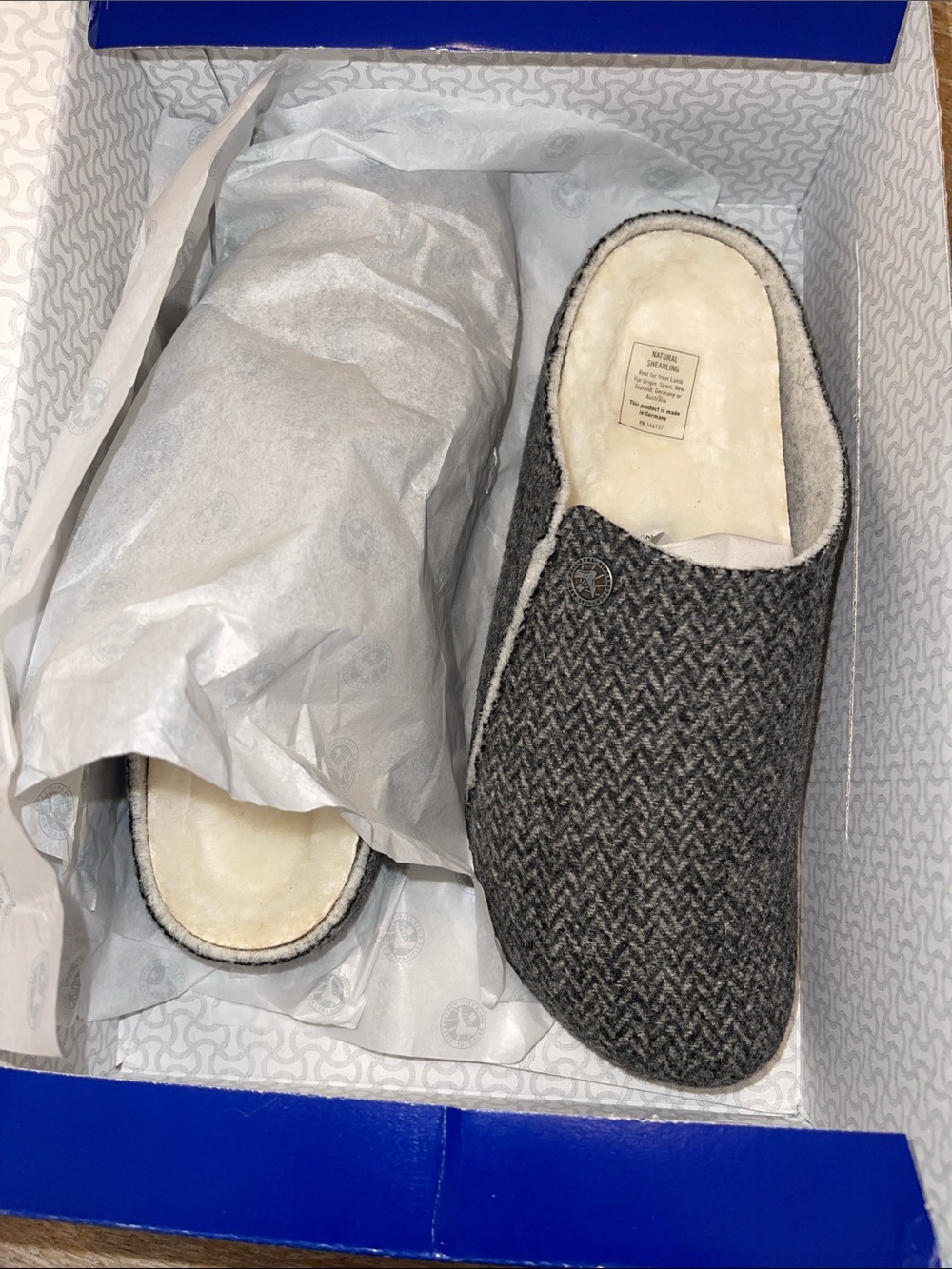 NWT Birkenstock Light Gray Zermatt Rivet - Picture 3 of 3